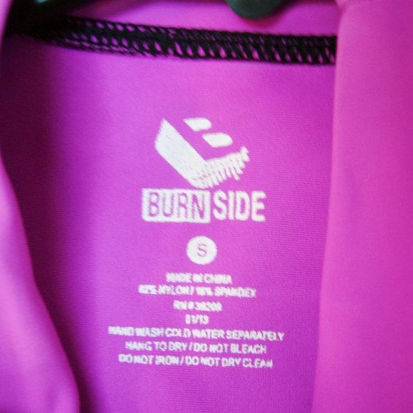 Burnside Womens Rash Guard Sz S - Picture 5 of 5